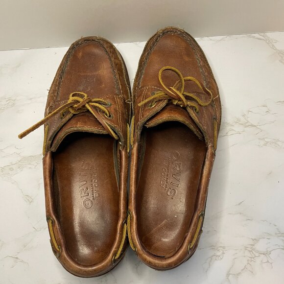 Vintage Gokey Orvis Brown Mens Shoes Size 8 D Made In USA main image 6